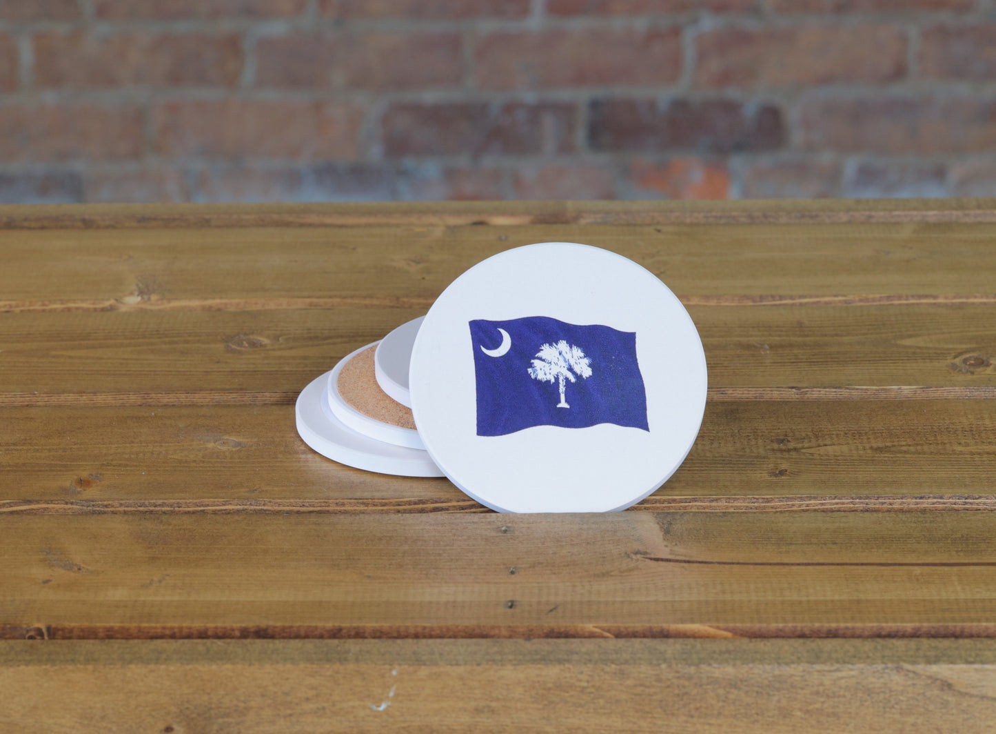 SC Flag Coaster Set