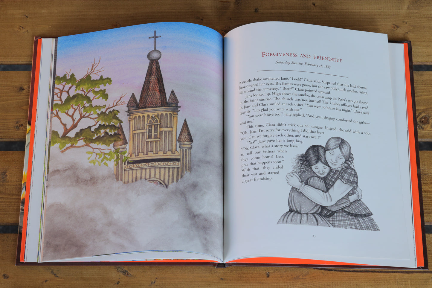 Fire and Forgiveness: A Nun's Truce Children's Book
