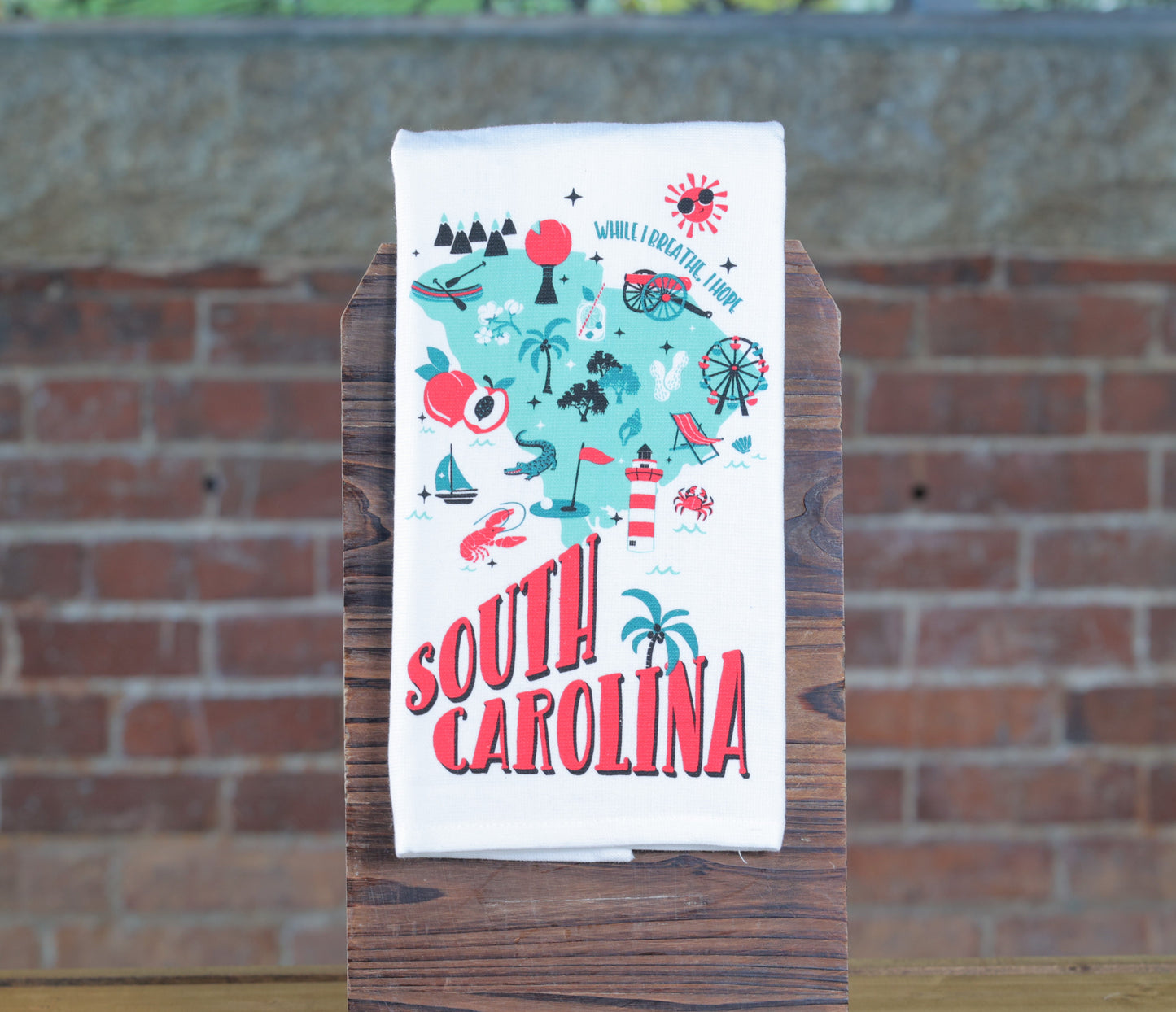 SC Retro Terry Cloth Kitchen Towel