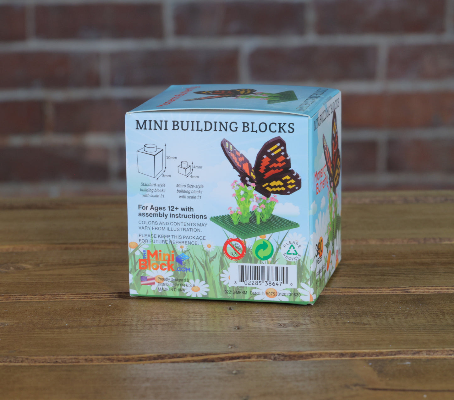Monarch Butterfly Mini Building Blocks