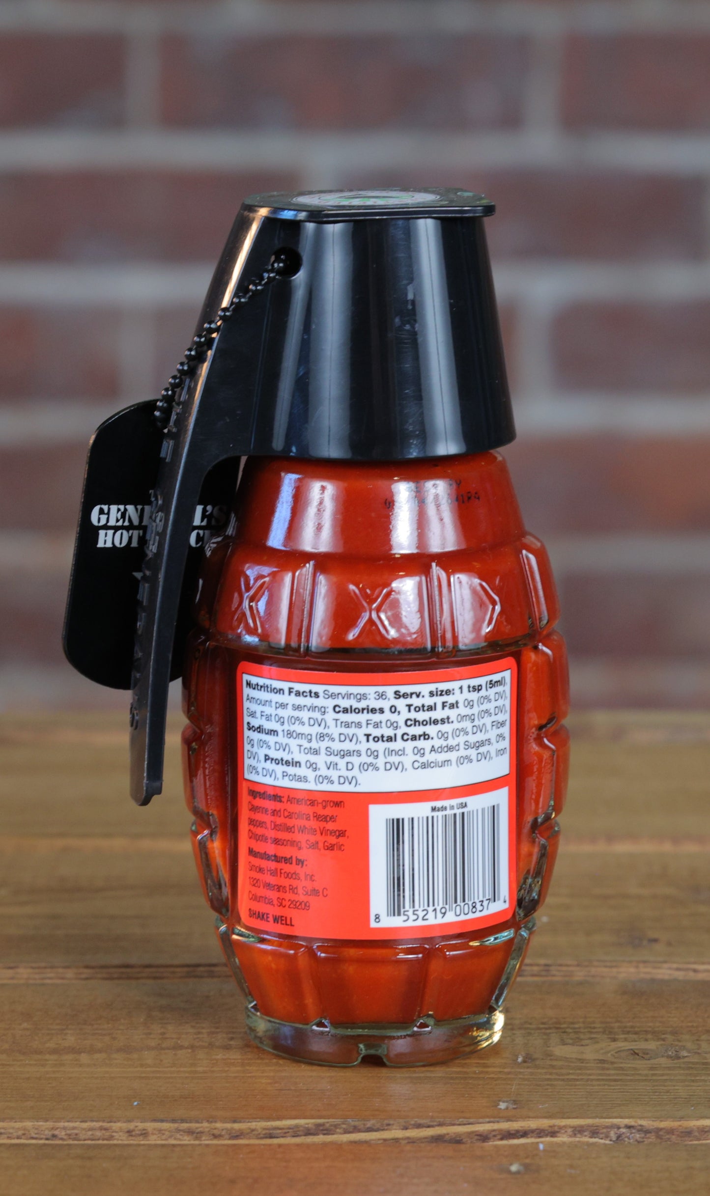 Reaper Actual Hot Sauce Grenade