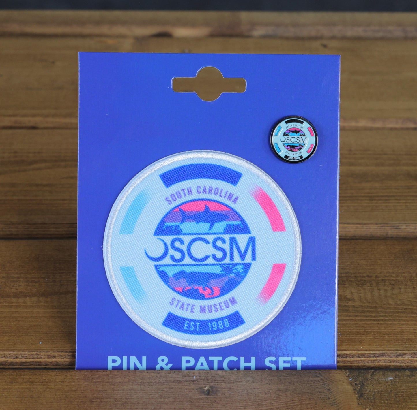 SC State Museum Pin and Patch Set