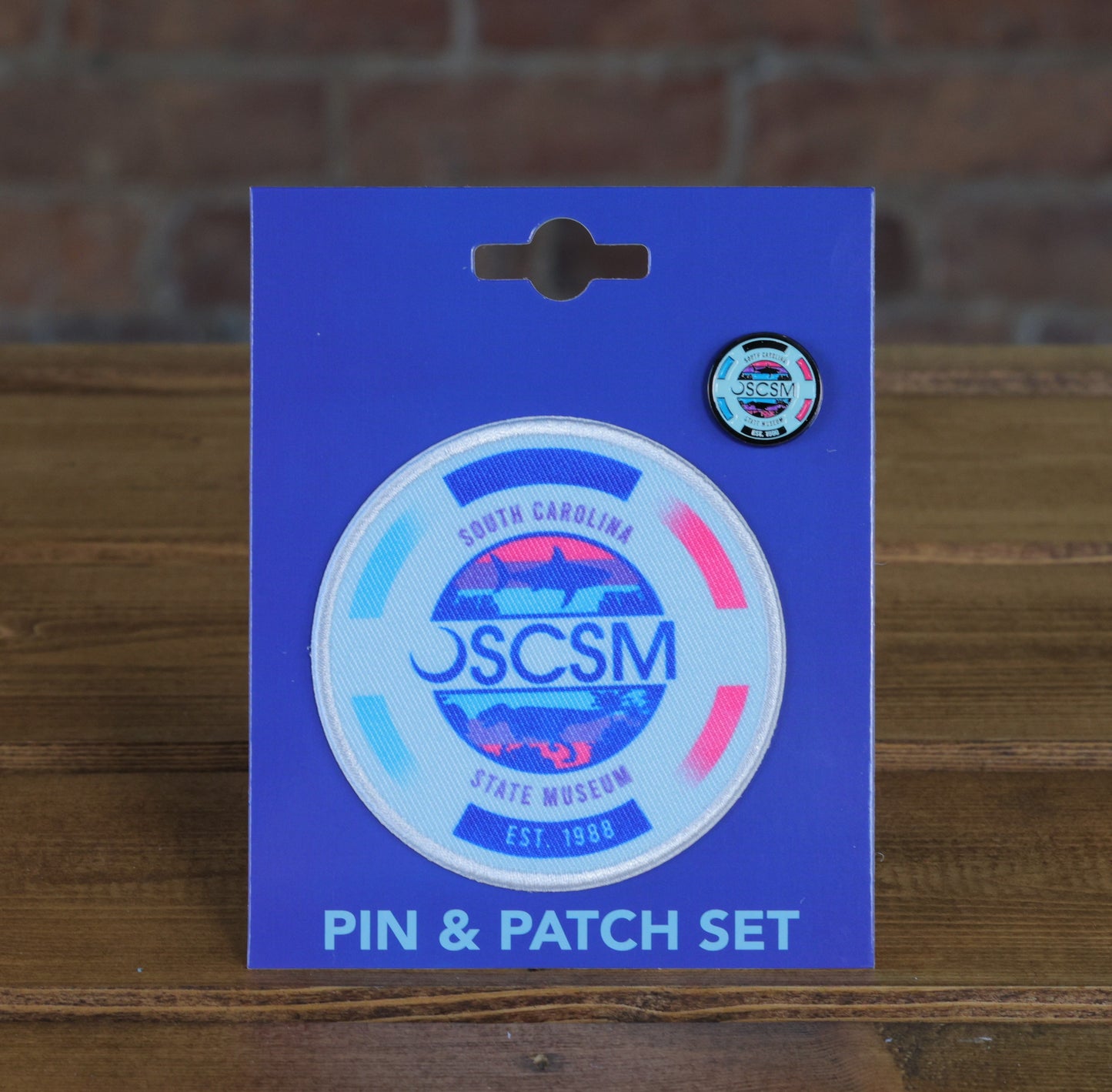 SC State Museum Pin and Patch Set
