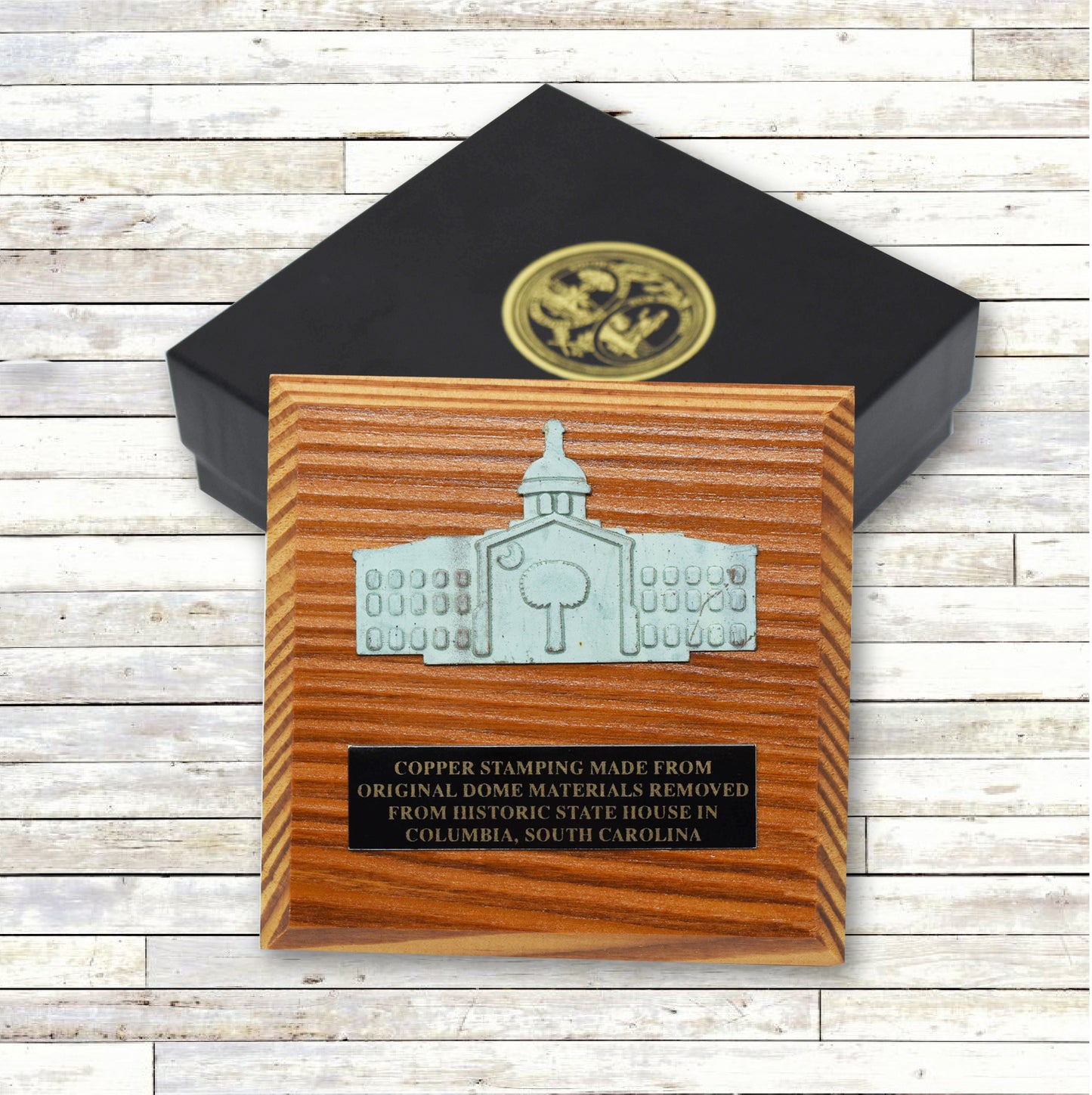 SC State House Wooden Paperweight